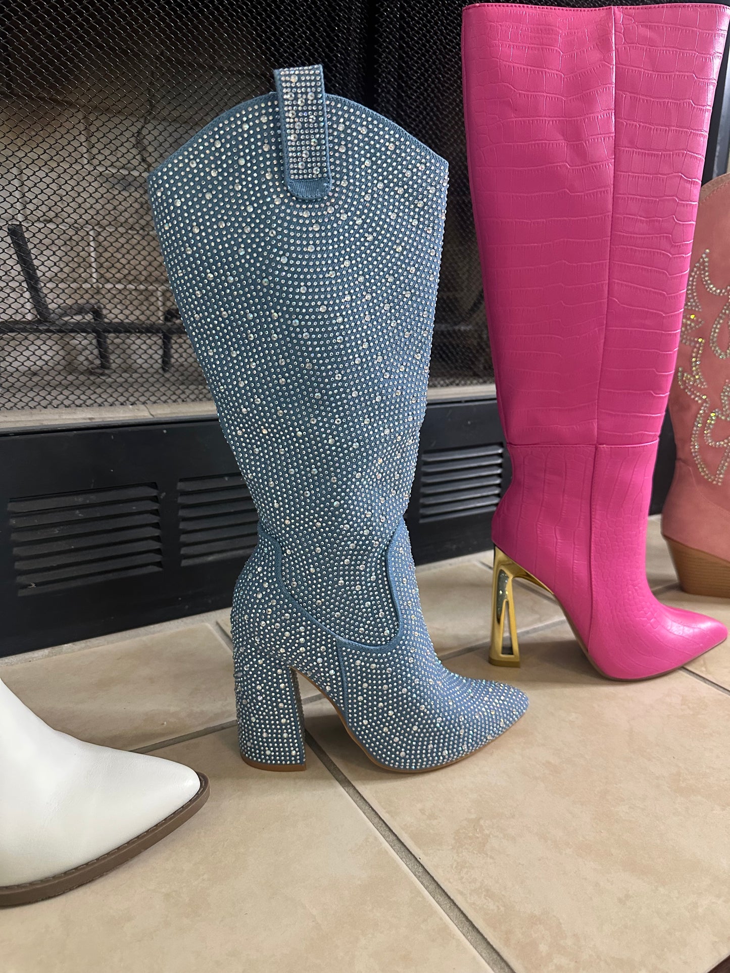 The Glam Knee‑High Boot