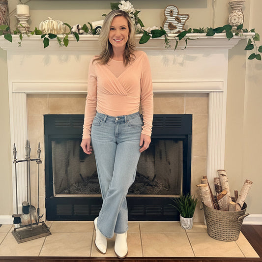 Sparkle Bodysuit brings a touch of elegance and shimmer to your wardrobe. Featuring a crew neck, high stretch fabric, and snap closure for easy wear.