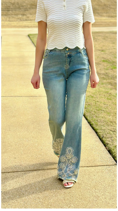 Meredith Embellished Jeans