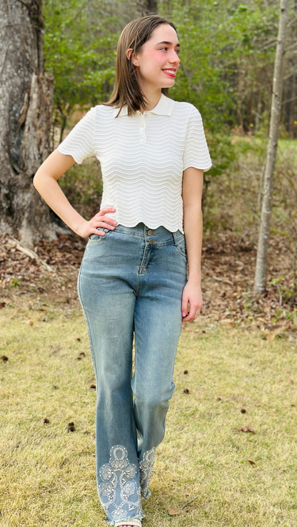 Meredith Embellished Jeans