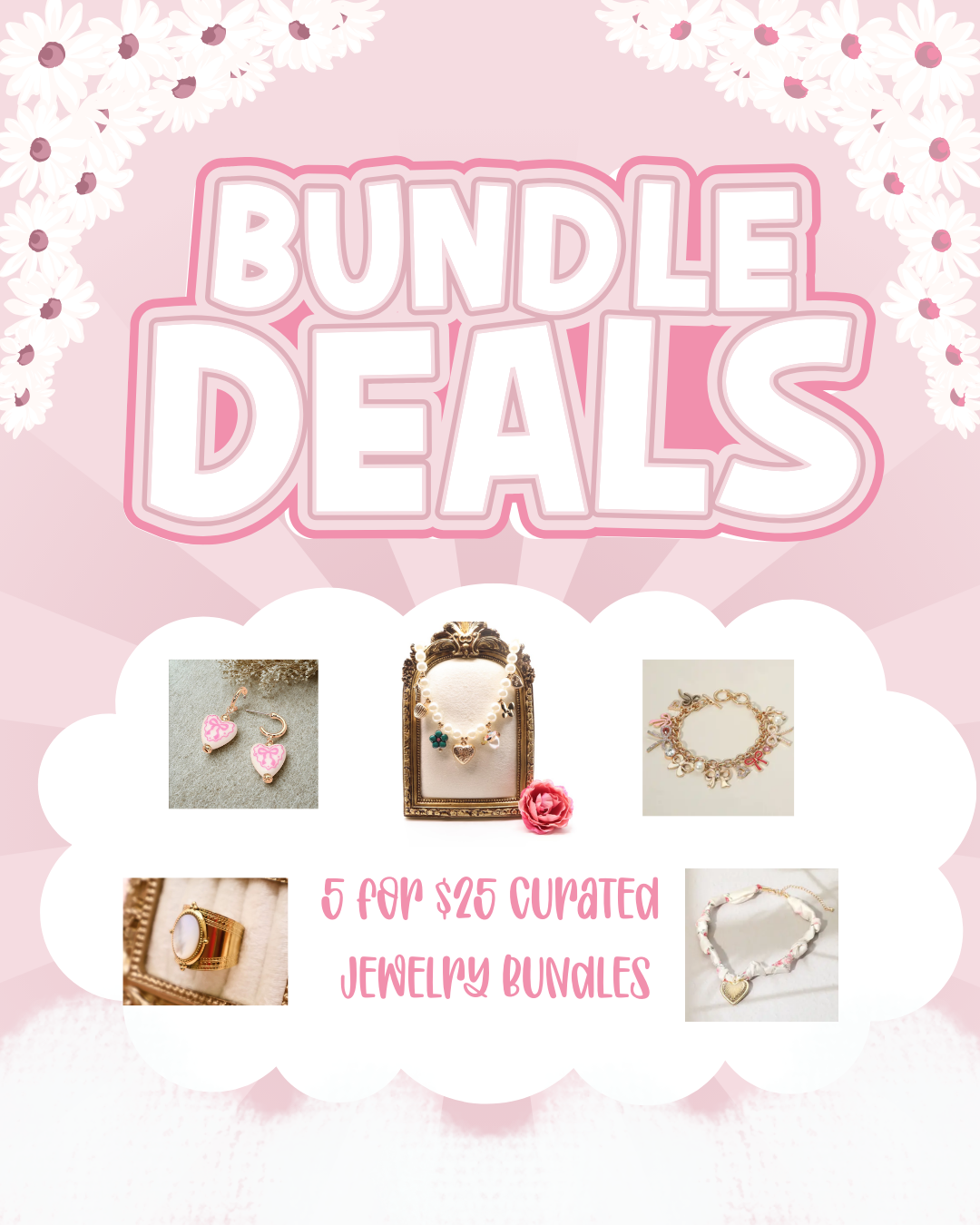 5 FOR $25 CURATED JEWELRY BUNDLES