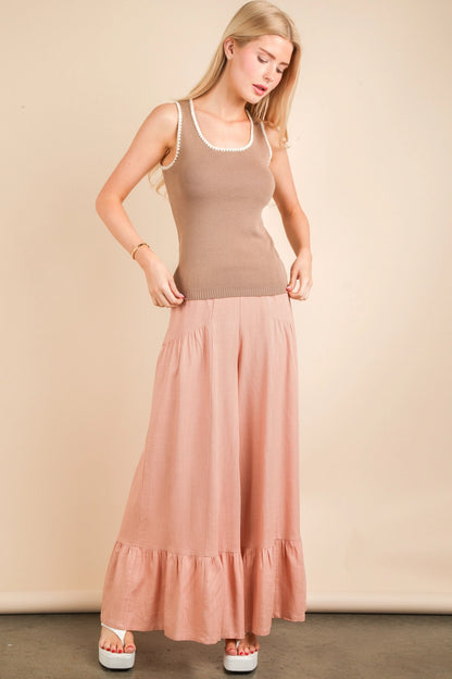 Wide-Leg Palazzo Pants are the ultimate combination of comfort and effortless style.