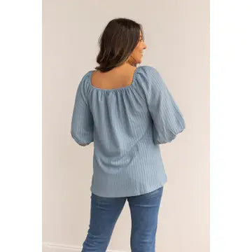 Amelia Textured Blouse